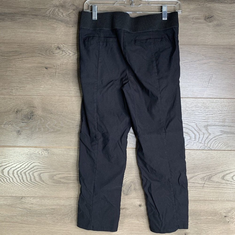 Women's Simply Vera Wang High Rise Heavyweight Cotton Leggings Size Sm Black - Picture 2 of 7